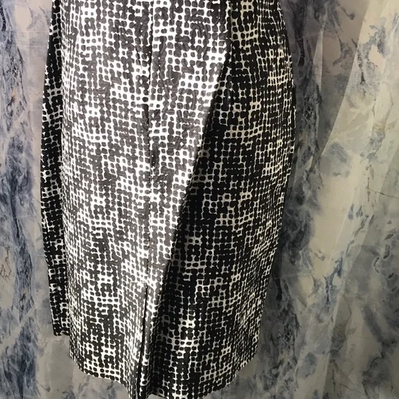 NWT Liz Claiborne sleeveless fitted dress V-neck Cotton Spandex - Picture 5 of 13